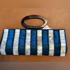 DV Dolce Vita Collection Mother Of Pearl Evening Clutch